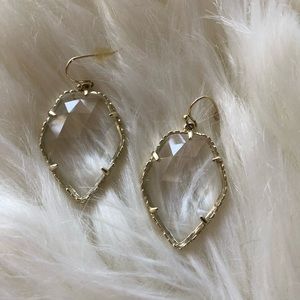 Kendra Scott Clear Corley Earrings